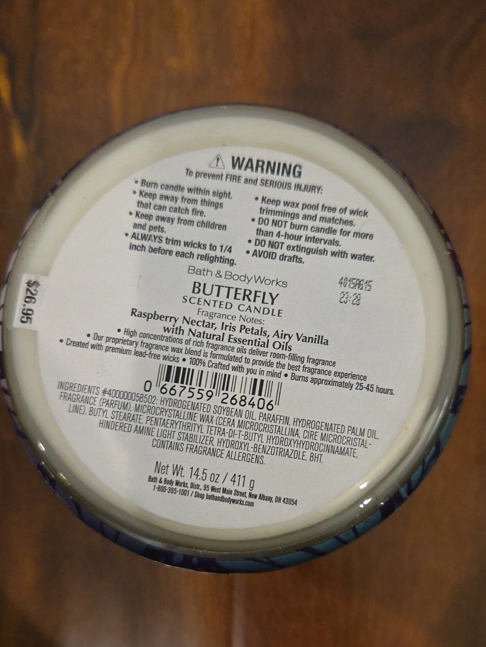 Bath & Body Works fragrance notes
